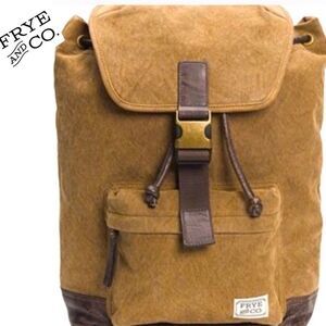 FRYE and CO. MENS  Designer Tan Backpack